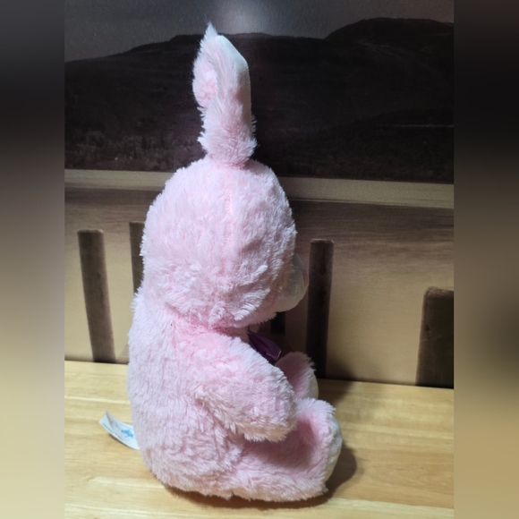 Hug Fun Pink Plush Bunny Rabbit Toy - Picture 5 of 7